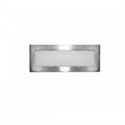 Φωτιστικό LED Αλουμινίου Επίτοιχο Oρθογώνιο 1W Μπλέ Σατινέ - adeleq