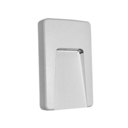 Φωτιστικό PC LED Εμμέσου φωτισμού Ορθογώνιο 3W 3000Κ IP65 Λευκό - adeleq