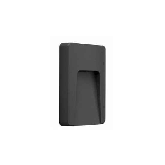 Φωτιστικό PC LED Εμμέσου φωτισμού Ορθογώνιο 3W 3000Κ IP65 Λευκό - adeleq