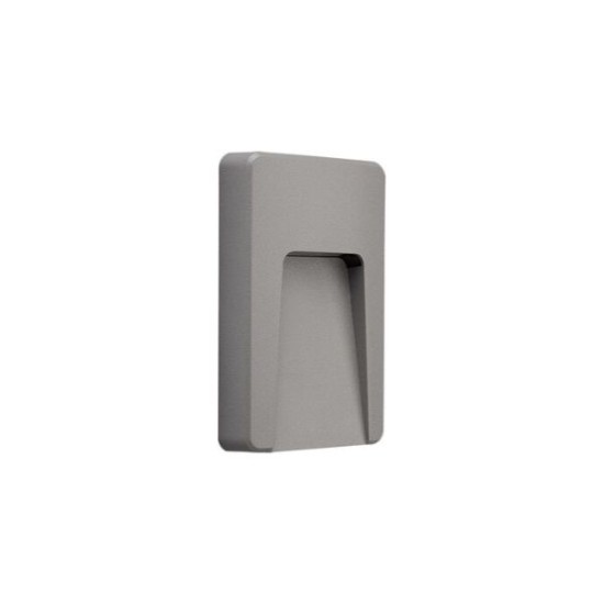 Φωτιστικό PC LED Εμμέσου φωτισμού Ορθογώνιο 3W 3000Κ IP65 Λευκό - adeleq