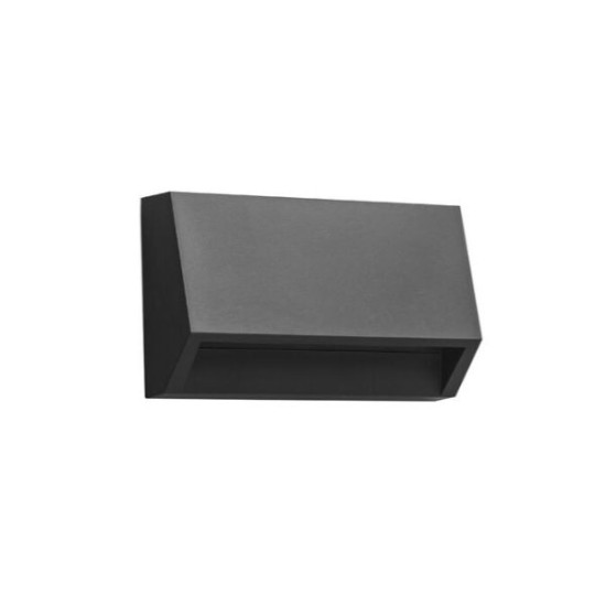 Φωτιστικό PC LED Εμμέσου φωτισμού Κυρτό Ορθογώνιο 2W 3000Κ IP65 Λευκό - adeleq