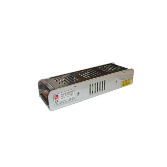 Aluminum power supply mini size for led strips 230V/12VDC 200W - adeleq