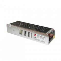 Aluminum power supply mini size for led strips 230V/24VDC 150W - adeleq