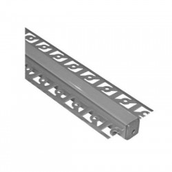 Προφίλ γυψοσανίδας αλουμινίου 2μ  για Ταινίες εως 11mm w:11 h:15 - 30-05400 - adeleq