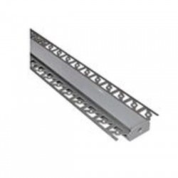 Προφίλ γυψοσανίδας αλουμινίου 2μ  για 2 Ταινίες εως 20mm - 30-054500 - adeleq