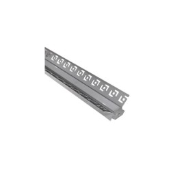 Trimless Recessed Led profile 2m inner angle for led strips max W:11mm 48.4*30.75*27.43m - 30-054600 - adeleq