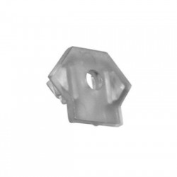 Τάπες με τρύπα για προφίλ αλουμινίου γυψοσανίδας  διάφανο 30-054600 / 30-054700 - 30-0546001 -adeleq 