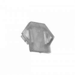 Τάπες χωρίς τρύπα για προφίλ αλουμινίου γυψοσανίδας  διάφανο 30-054600 / 30-054700 - 30-0546002 -adeleq 