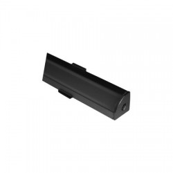 Aluminum Led profile black 2m wall mounted L type for led strip max W:12mm L:2m W:18.1mm H:18.1mm - 30-057021 - adeleq