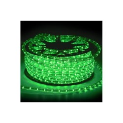 Led Rope Light Clear Round D13mm 1wires 36led/m Green - adeleq