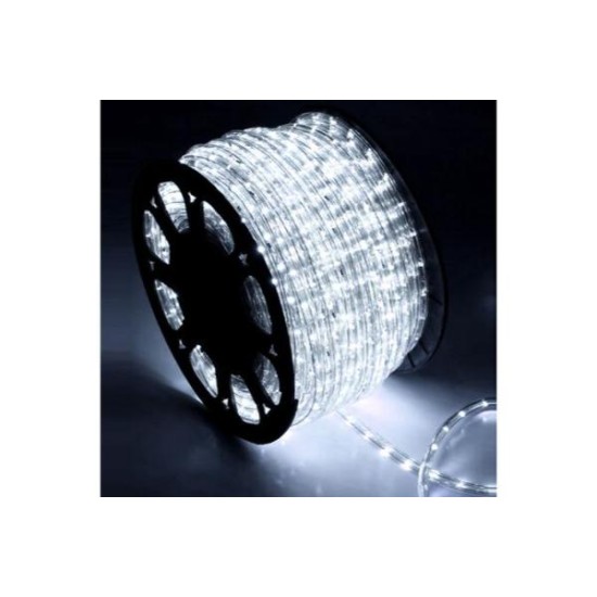 Φωτοσωλήνα LED Φ13mm Δικάναλη ΜΕ 36Led/m Ψυχρό - 30-2600 - adeleq
