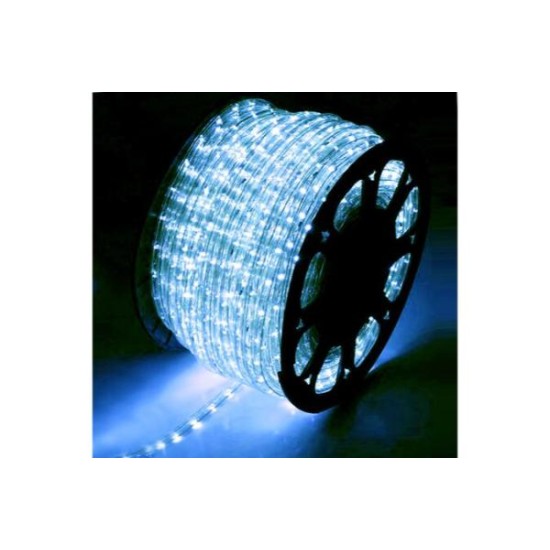 Φωτοσωλήνα LED Φ13mm δικάναλη ΜΕ 36Led/m Μπλέ - 30-2604 - adeleq