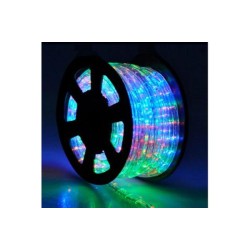 Φωτοσωλήνα LED Φ13mm δικάναλη ΜΕ 36Led/m Πολύχρωμη - 30-2610 - adeleq