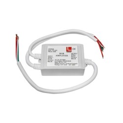 Ενισχυτής Σήματος στεγανός Για Ταινίες Led RGB 12V DC 144W / 24V DC 288W - Adeleq
