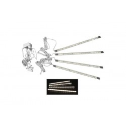 Μπάρα ΣΕΤ 4 Τεμ 30cm IP44 230V 15 LED Θερμό - 30-33300 - adeleq