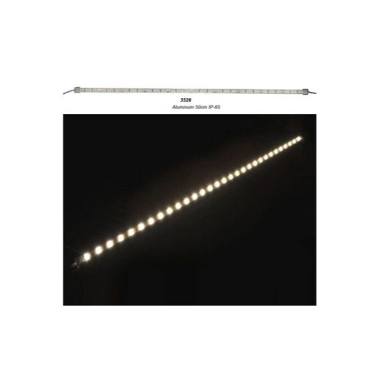 Μπάρα LED mini αλουμινίου 50cm 12VDC 2.5W 30LED Θερμό IP65  - 30-3330500 - adeleq