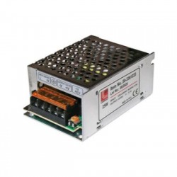 Aluminum power supply size for led strips 230V/12VDC 25W - adeleq