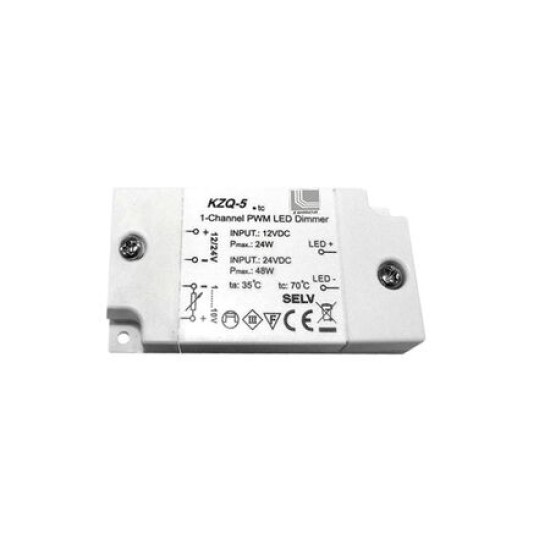 Dimmer Για Λάμπες LED KZQ-5 12DVC/24W & 24DCV/48W - Adeleq