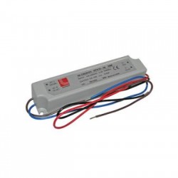 Aluminum power supply for led strips 230V/24VDC 15W IP67 - adeleq