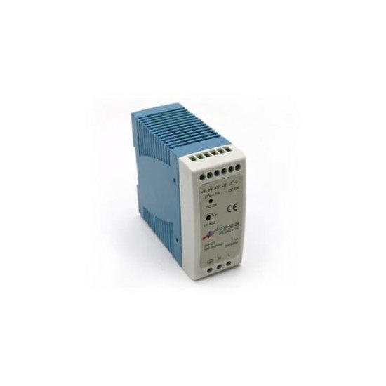 Din Rail Power Supply Unit 220-240VAC/24VDC 15W - adeleq