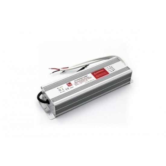 Aluminum power supply for led strips 230V/24VDC 200W IP67 - adeleq