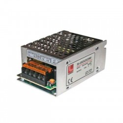 Aluminum power supply for led strips 230V/24VDC 25W - adeleq