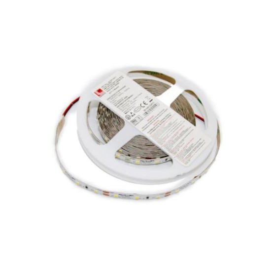 Ταινία LED 5m 12VDC 7.2W/m 2835 60LED/m ΛΕΥΚΟ 4000K IP54 - 30-340122011 - adeleq