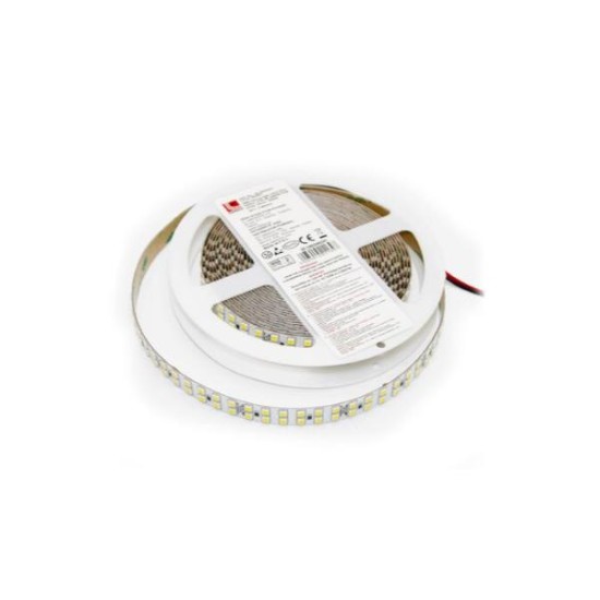 Ταινία LED 5m 24VDC 24W/m 2835 252LED/m ΛΕΥΚΟ 4000K IP54 - 30-340240241 - adeleq