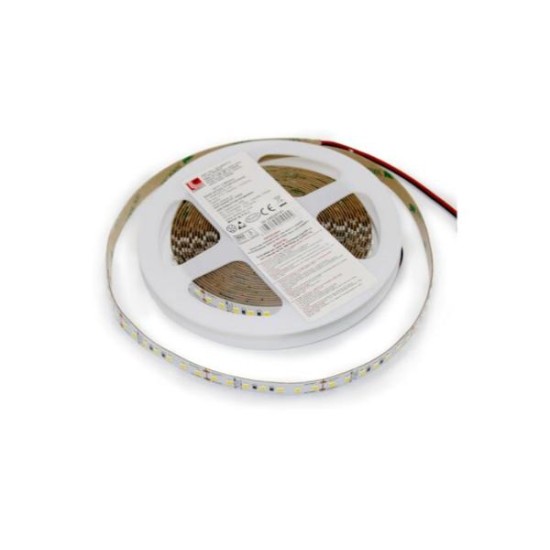 Ταινία LED 5m 24VDC 14.4W/m 2835 140LED/m ΛΕΥΚΟ 4000K IP20 - 30-34024141 - adeleq
