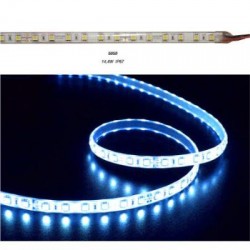 Ταινία LED 5m 24VDC 14.4W/m 5050 60LED/m Blue IP67 - 30-3412494 - adeleq