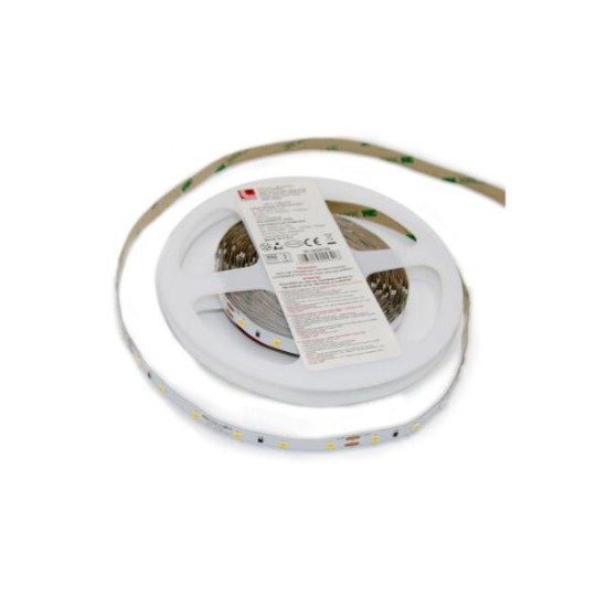 Ταινία LED 5m 24VDC 7.2W/m 2835 60LED/m ΛΕΥΚΟ 4000K IP20 - 30-342471 - adeleq