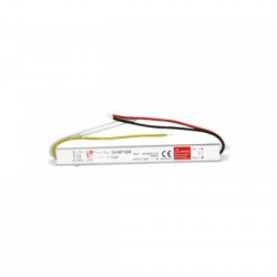 Transformer super slim Circular for led strips IP20 230V/12VDC 24W - adeleq