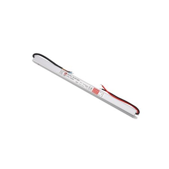 Transformer super slim Circular for led strips IP67 230V/12VDC 60W - adeleq