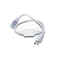 Καλώδιο με Τροφοδοσία Για Ταινίες LED 230V 10W και 15W IP65 - 30-360 - adeleq