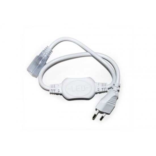 Καλώδιο με Τροφοδοσία Για Ταινίες LED 230V 10W και 15W IP65 - 30-360 - adeleq