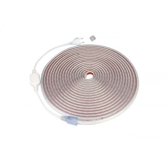 Led Strip 10m 230VΑC 10W/m Neutral White IP65 - Adeleq