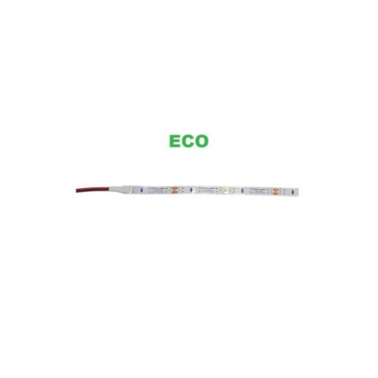 Ταινία LED 5m 12VDC 4.8W/m 3528 60LED/m Κόκκινο IP20 eco - 30-4411202