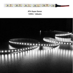 Led Strip Dense White PCB 5m12VDC 120L/m 120L/m Neutral White IP54 - Adeleq