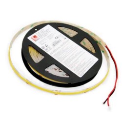 Ταινία COB LED 5m 24VDC 18W/m 528LED/m 4000K Λευκό IP20 - 30-47181 - adeleq