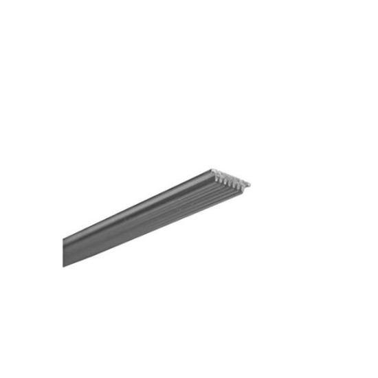 Aluminum profile flat 1m with cooler for led strips - 30-540 - adeleq