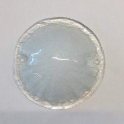 Ceiling lamp oxided 1x60W / G9  - glass white handmade 1Χ60W / E14 - 3017500 - Petit R - VIOKEF