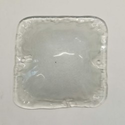 Ceiling lamp oxided 1x60W / G9  - glass white handmade 1Χ60W / E14 - 3017600 - Petit Sq - VIOKEF