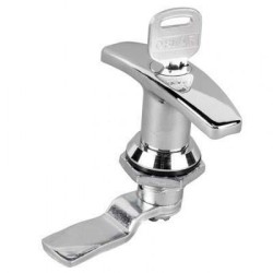 Κλειδαριά κιβωτίου μεταλλική χειρολαβής με κλειδί Φ22 (Τ) - 246-1-01-10 - OSKAR