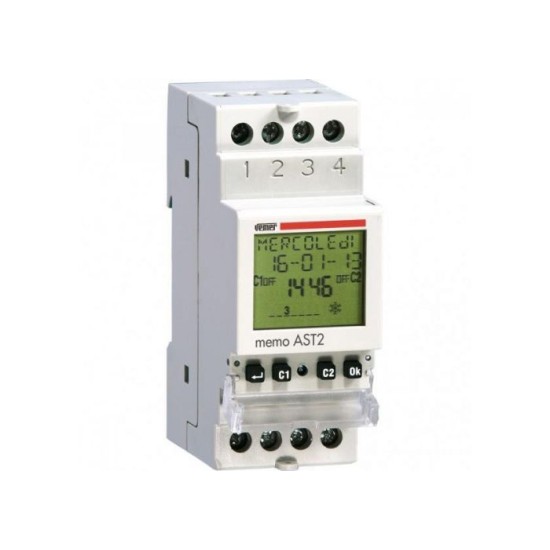 Astronomical timers 6 Programmes - MEMO AST2 - Vemer