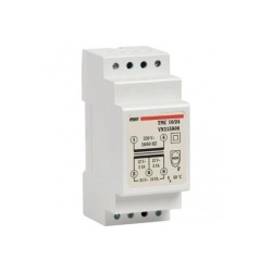 Μετασχηματιστής ασφαλείας Ράγας 230V / 2x(5VA ,12V) - 10VA 24VAC  - TMC10/24 (2M) - Vemer