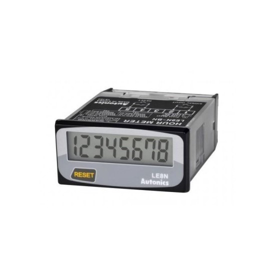 Ωρομετρητής πόρτας 48x24mm - Με μπαταρίες - LE8NBN - Autonics