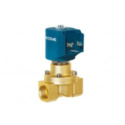 Ηλεκτροβάνα Νερού (NC) 1/2'' Ίντσες / Μηδενικής πίεσης / 130oC Νερου - 80oC Περιβάλλοντος - CEME