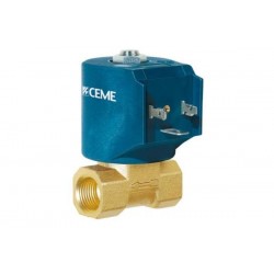 Ηλεκτροβάνα Πετρελαίου 1/4'' Ίντσες 10Bar / 130oC Νερου - 80oC Περιβάλλοντος - CEME