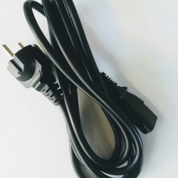 Καλώδιο τροφοδοσίας μάυρο H/Y - 3G1.00mm 