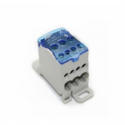 Διακλαδωτήρας ράγας 80A 500V 1 μπάρα x 3 πόλοι + 1 μπάρα x 4πόλοι- adeleq